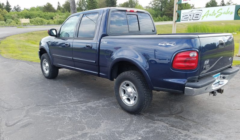 2002 FORD F150 SUPERCREW LARIAT 4X4 full