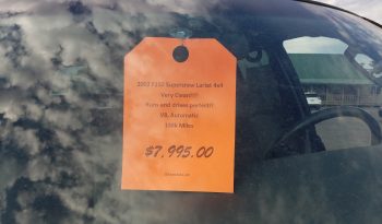 2002 FORD F150 SUPERCREW LARIAT 4X4 full