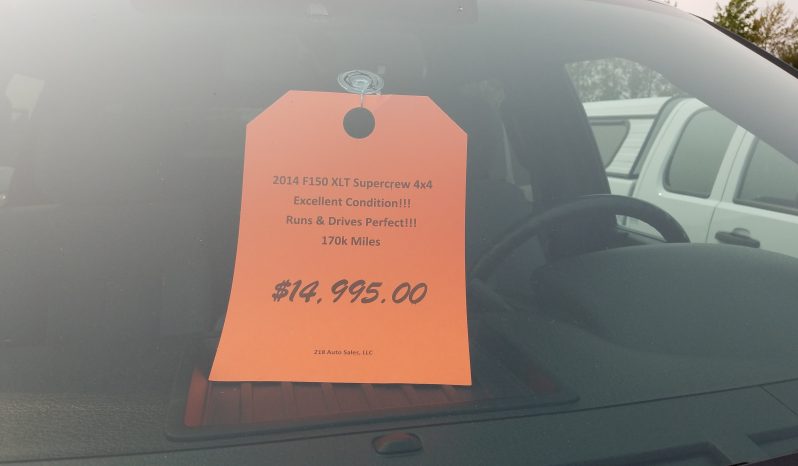 2014 FORD F150 SUPERCREW XTR 4X4 full